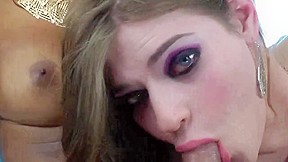 Latina shemale rimmed and drilled